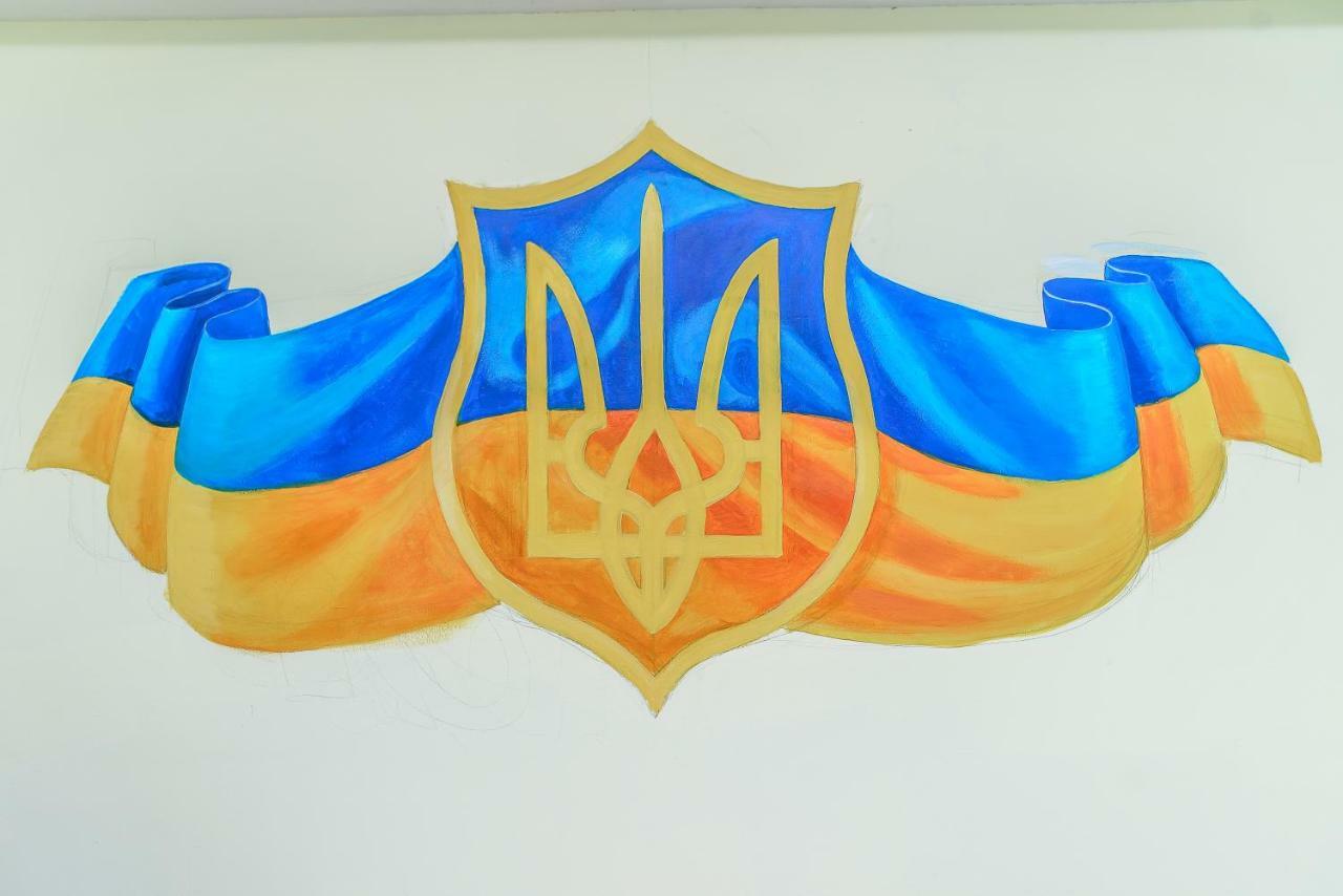 Globus Lipki Hostel Kiev Dış mekan fotoğraf